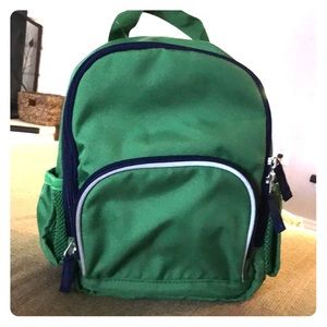 Pottery Barn Fairfax Mini Backpack PreK NWT Green